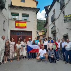 26.6. - společné foto z rozloučení s bratrstvem sv.Orosie v Yebře